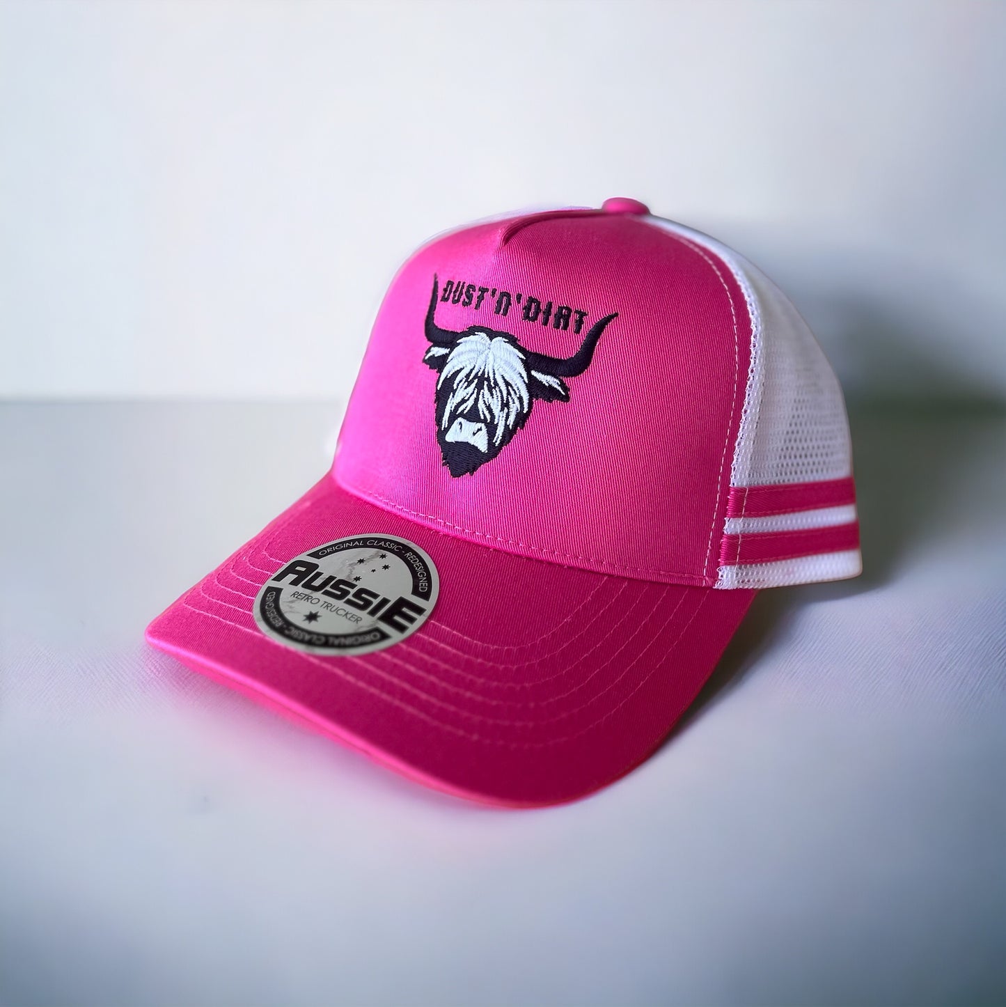 Women’s pink trucker cap