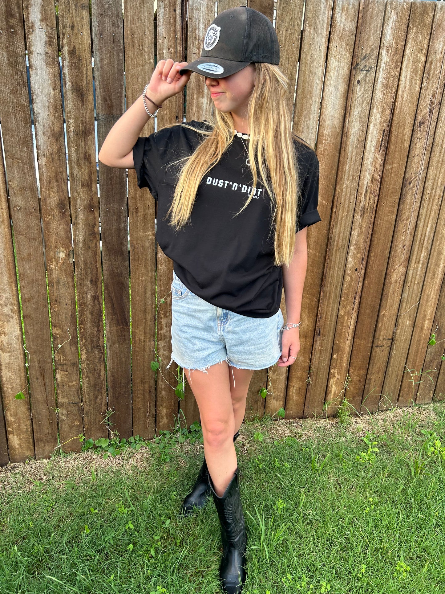 Dust ‘N’ Dirt T-shirt (text)