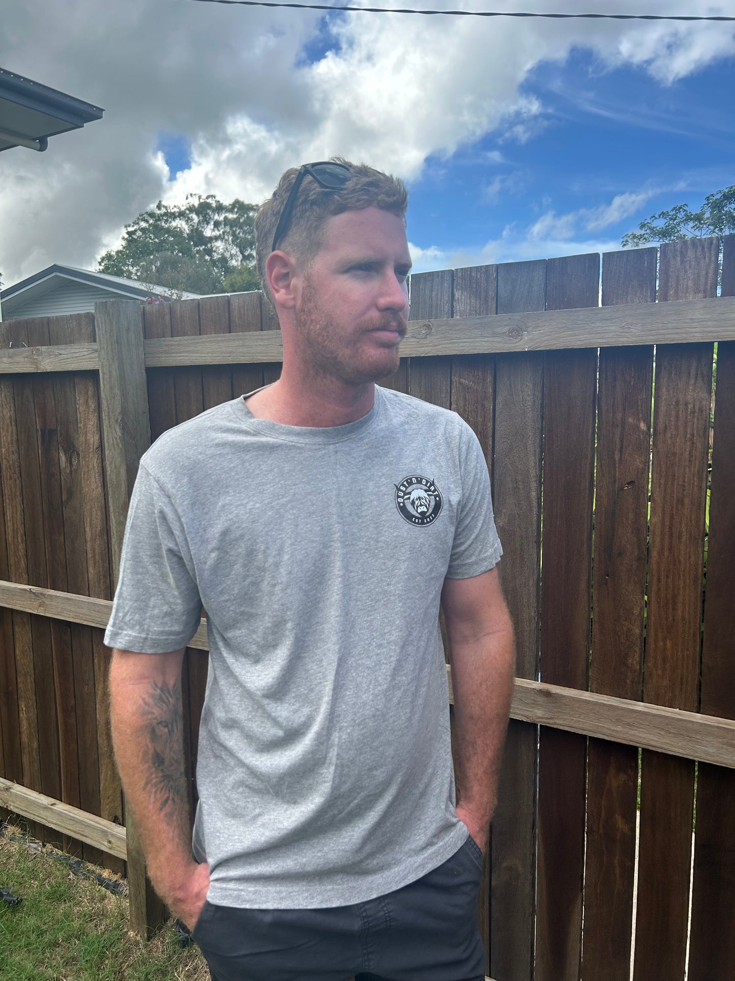 Classic logo Dust ‘N’ Dirt T-shirt