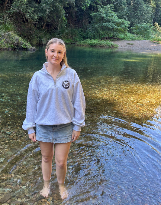 1/4 zip sweater