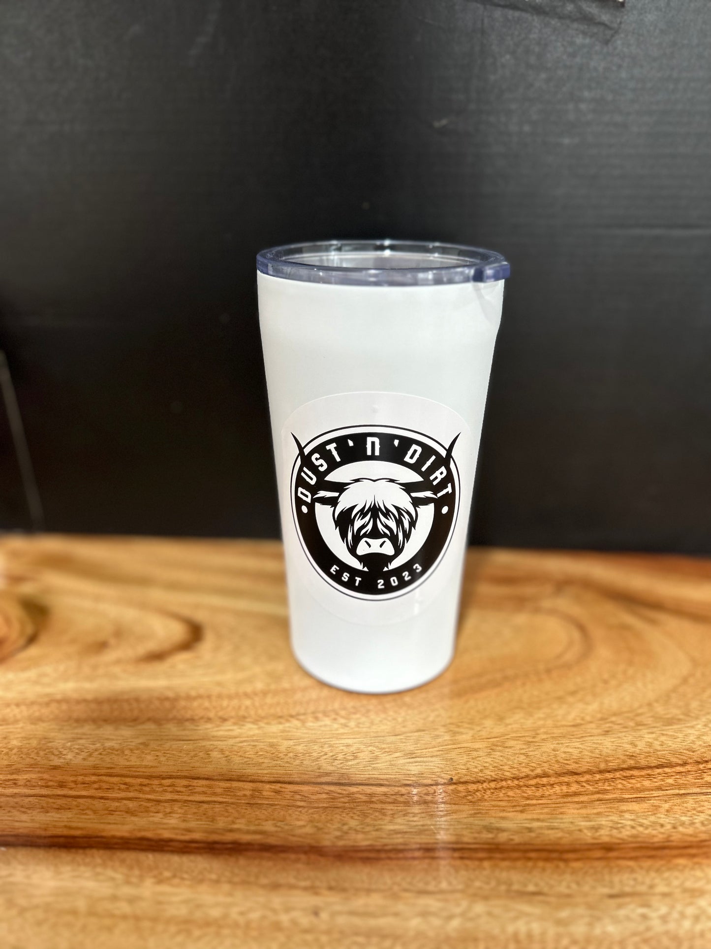 Circle logo sticker